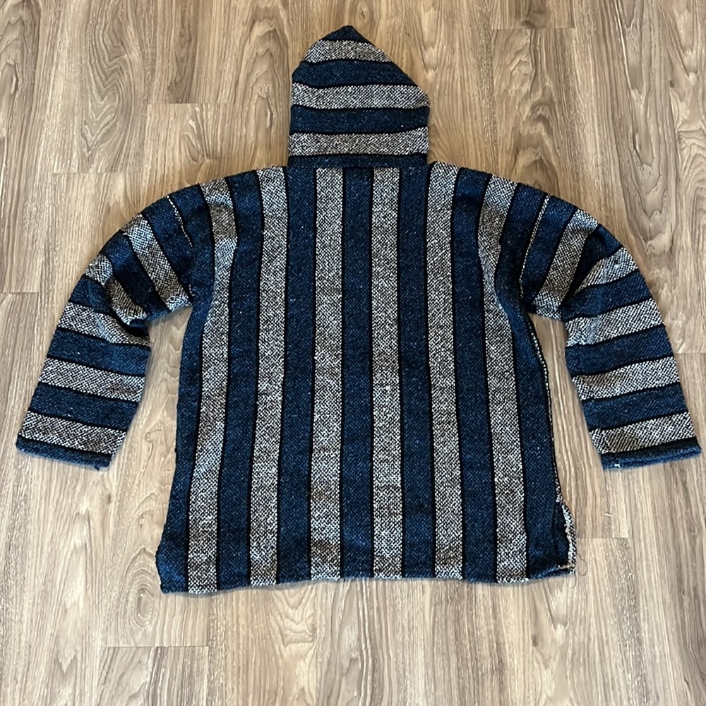 Blue Grey Drug Rug - Picture 2 of 2